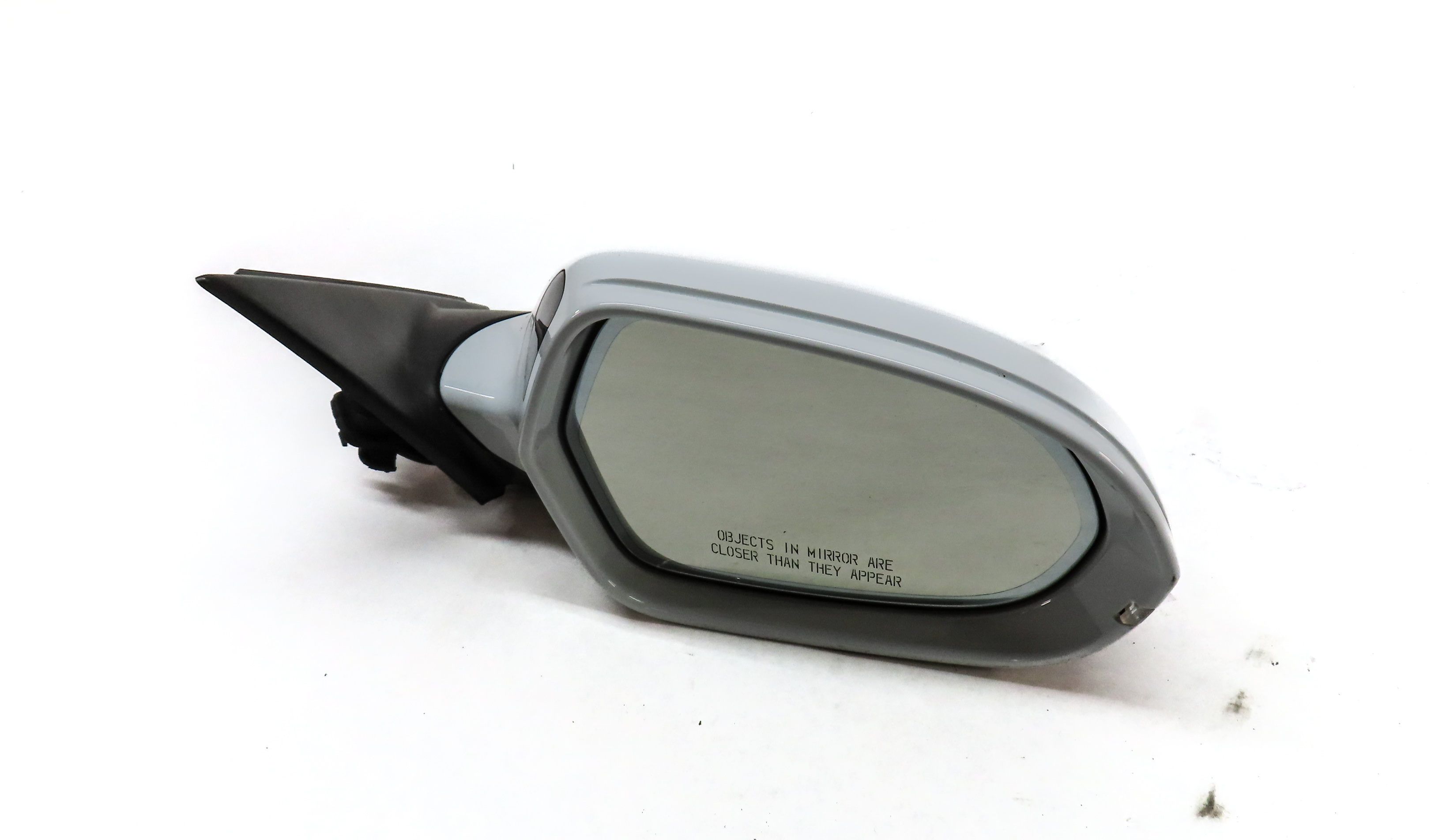 12-13 AUDI A6 (C7) RIGHT P-FOLD HEAT MEMORY BLIND SPOT DOOR MIRROR(WHITE) — exact item pictured
